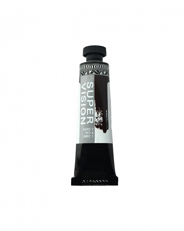 Гуашь дизайнерская Super Vision "Designer gouache" в тубе 15 мл, цв.741 Mars red 606x758