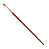 Кисть синтетика №6 скошенная Pinax "Oro Rosso 758" короткая ручка