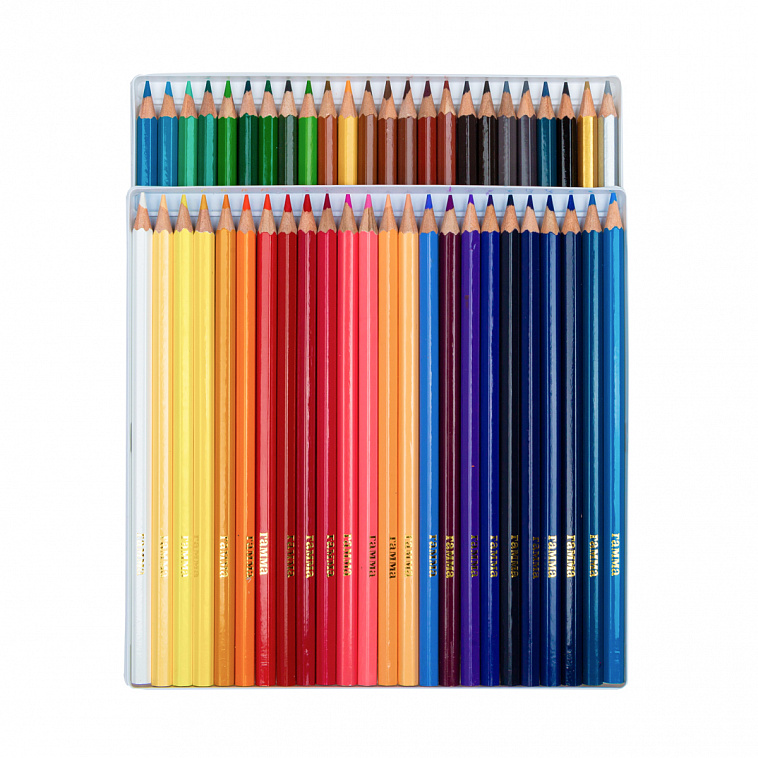 Набор карандашей цветных Гамма "Классические" 48 цв, картонная упаковка
