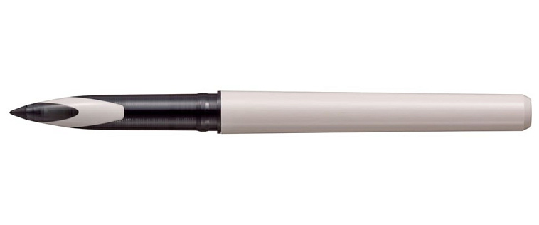 Роллер Uni-Ball AIR UBA-188C-M, 0,5 мм, цвет корпуса серо-бежевый, цвет чернил черный 606x758