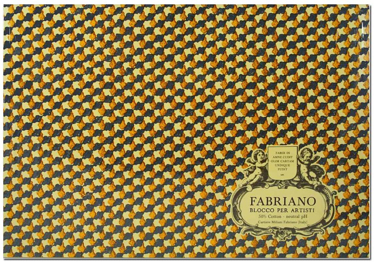 Альбом-склейка для акварели Fabriano "Blocco Per Artisti" Торшон 36x50 см 20 л 300 г 606x758