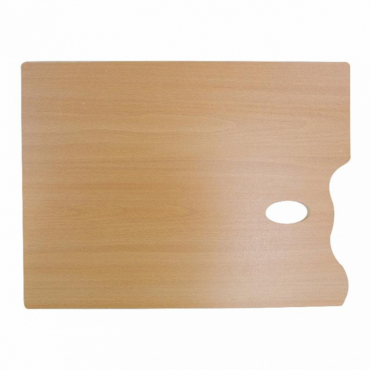 Палитра 35х45 см прямоугольная деревянная Mabef 606x758