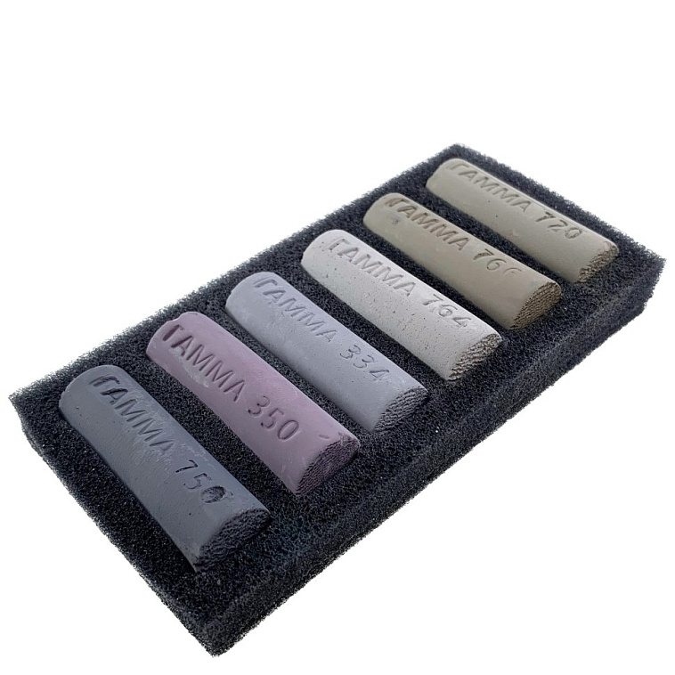 Набор пастели сухая Гамма, 60 цветов, палитра О. Абрамовой, картон.упаковка 606x758