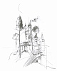 Карандаш чернографитный Faber-Castell "CASTELL-9000" В  4