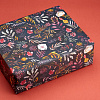 Бумага упаковочная "Dark Flowers" 70х100 см 2