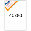 Холст грунтованный на картоне Pinax 280 г 40x80 см 1