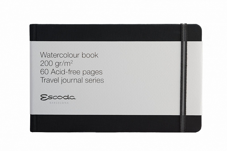 Альбом для акварели Escoda Watercolor book 21х13,5 см 60 л 200 г 606x758