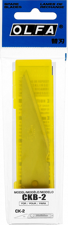 Лезвия OLFA для ножа CK-2, 2 шт 105х20х1,2 мм из нержавеющей стали 