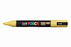 Маркер UNI "POSCA" PC-5M, 1,8-2,5 мм, наконечник пулевидный, цвет соломенно-желтый