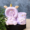 Ночник - подставка для канцелярских принадлежностей "Magic unicorn", pink 3