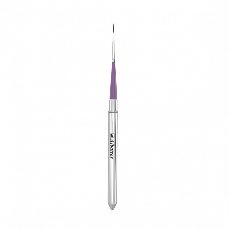 Кисть соболь №1 круглая "Альбатрос" в футляре 606x758