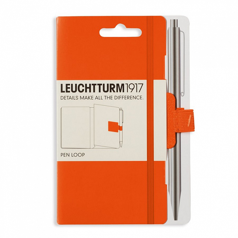 Держатель для ручки Leuchtturm1917 "Pen Loop" оранжевый