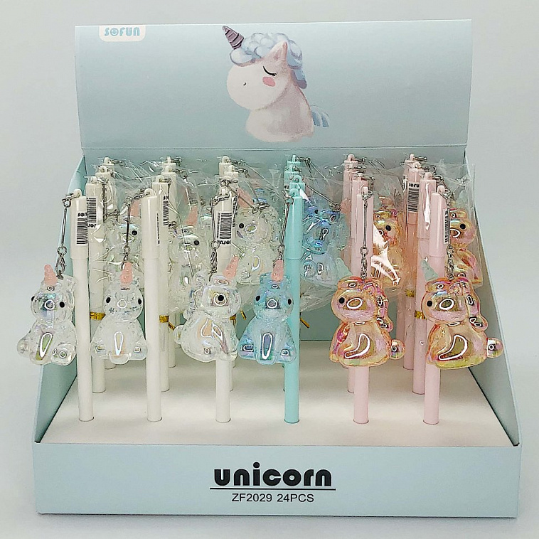 Ручка "Unicorn with a horn", mix color