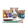 Набор акрила Pebeo "ORIGIN" Equipment Kit, матовый, 6 цв. х 60 мл 3