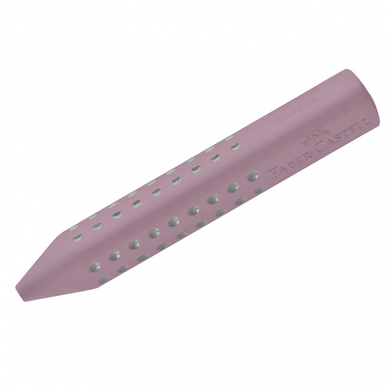 Ластик Faber-Castell "Grip 2001" трехгранный, 90*15*15 мм, дымчато-розовый