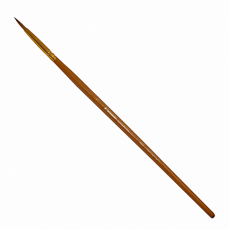 Кисть колонок №1 круглая Pinax "Creative 431" короткая ручка 606x758
