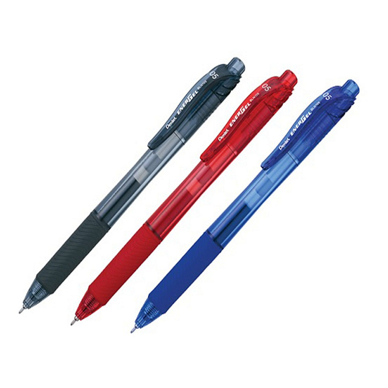 Ручка гелевая автоматическая Pentel "Energel-X" 0,5 мм 606x758