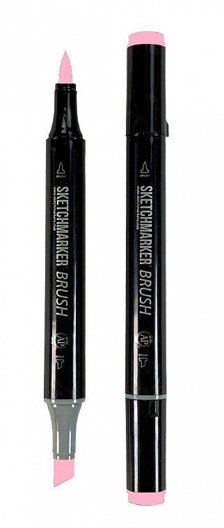 Маркер двухсторонний на спиртовой основе Sketchmarker Brush Цвет Раковина 606x758