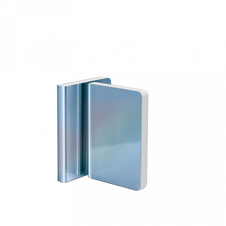 Ежедневник в точку Nuuna "BLUE" 10,8х15 см, 176 стр., 120 гр, тв. обложка