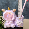 Ночник - подставка для канцелярских принадлежностей "Magic unicorn", pink 2