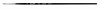 Кисть белка №2 круглая Roubloff "1417" длинная ручка, матовая