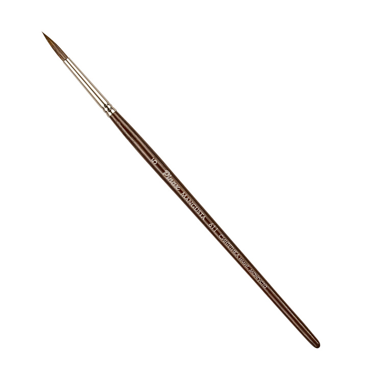 Кисть синтетика №5 круглая Pinax "MANGUSTA" 606x758