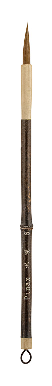 Кисть для каллиграфии из пони № 6 круглая Pinax "300" 606x758