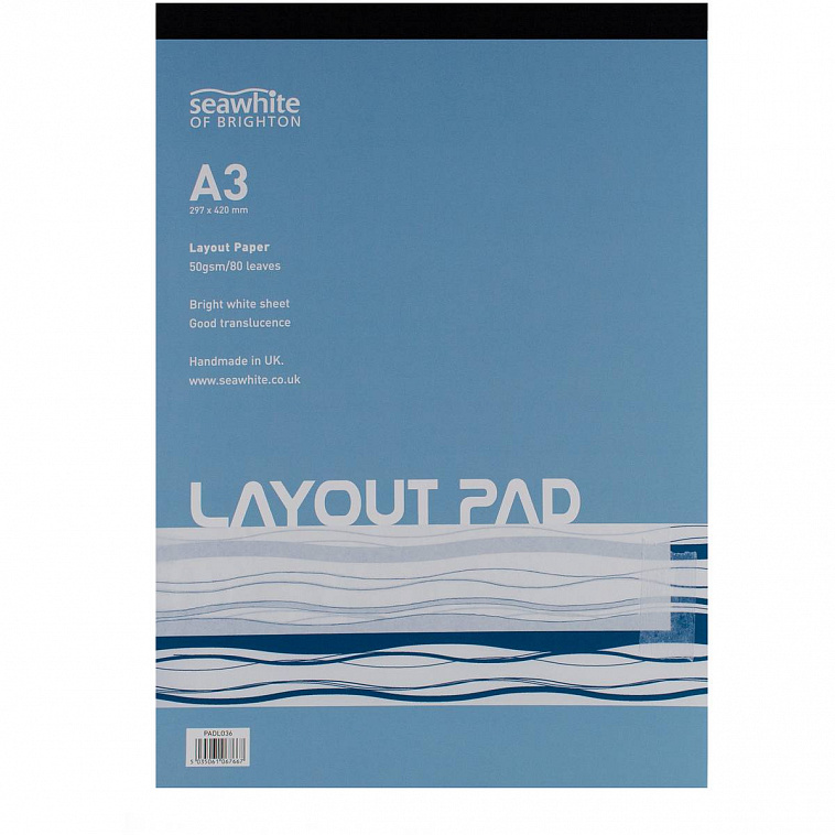 Альбом-склейка для маркеров Seawhite Layout Pad А3 80 л 50 г 606x758