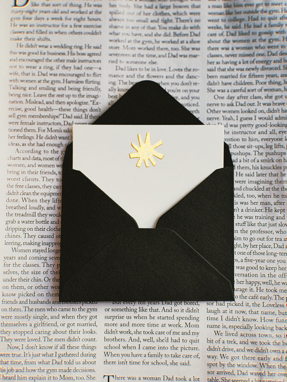 Набор для письма ISKVSSNO Star (звезда) B7 606x758