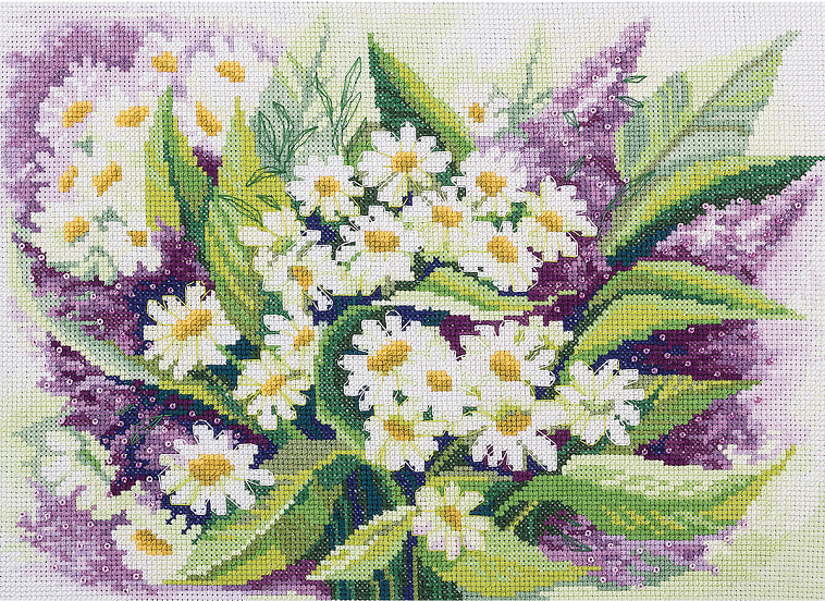 Набор для вышивания PANNA "Полевые цветы" 