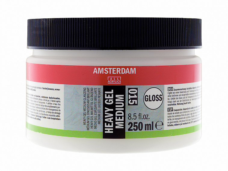 Гель-медиум акриловый тяжелый Talens "Amsterdam" №015 250 мл блестящий  606x758