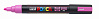 Маркер UNI "POSCA" PC-5M, 1,8-2,5 мм, наконечник пулевидный, цвет флуоресцентно-розовый