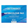 Альбом-склейка для акварели Sketchmarker 12,5х18 см 10 л 300 г, хлопок, среднезернистая 1