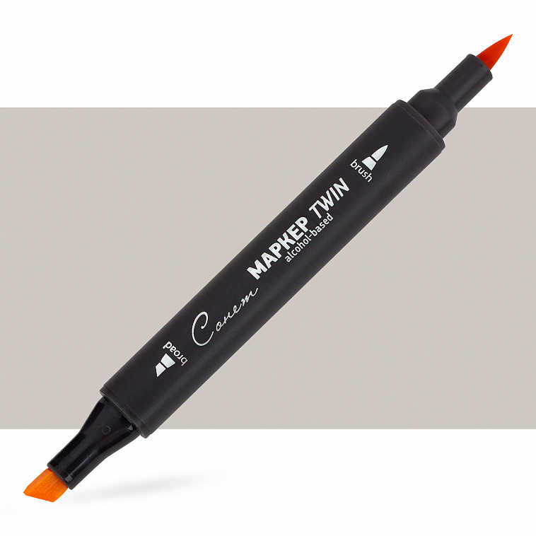 Маркер спиртовой Сонет "TWIN Brush" Нежно-розовый 606x758