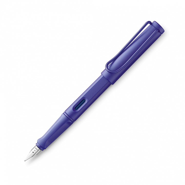 Ручка перьевая LAMY 021 safari, F Фиолетовый, синие чернила