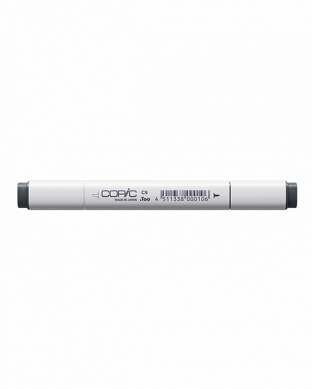 Маркер COPIC C9 (холодный серый, cool gray) (оттенок №9)  606x758
