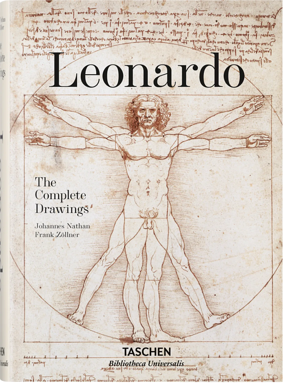 Книга "Leonardo da Vinci. The Graphic Work" 606x758