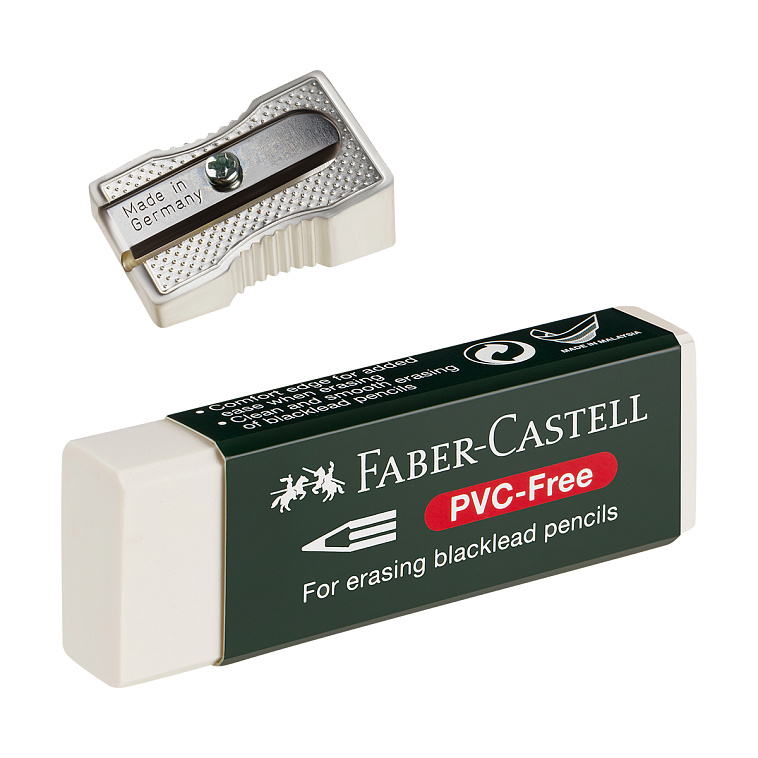 Набор художественных изделий Faber Castell "Polychromos & Pitt Graphite Matt ", 40 предметов 606x758