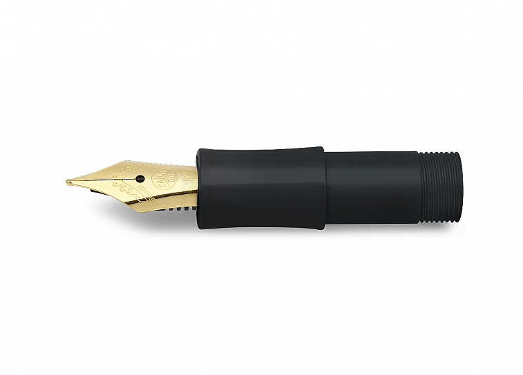 Пишущий узел для перьевой ручки Kaweco, CLASSIC Sport B - 1,1 мм, черный/золотой