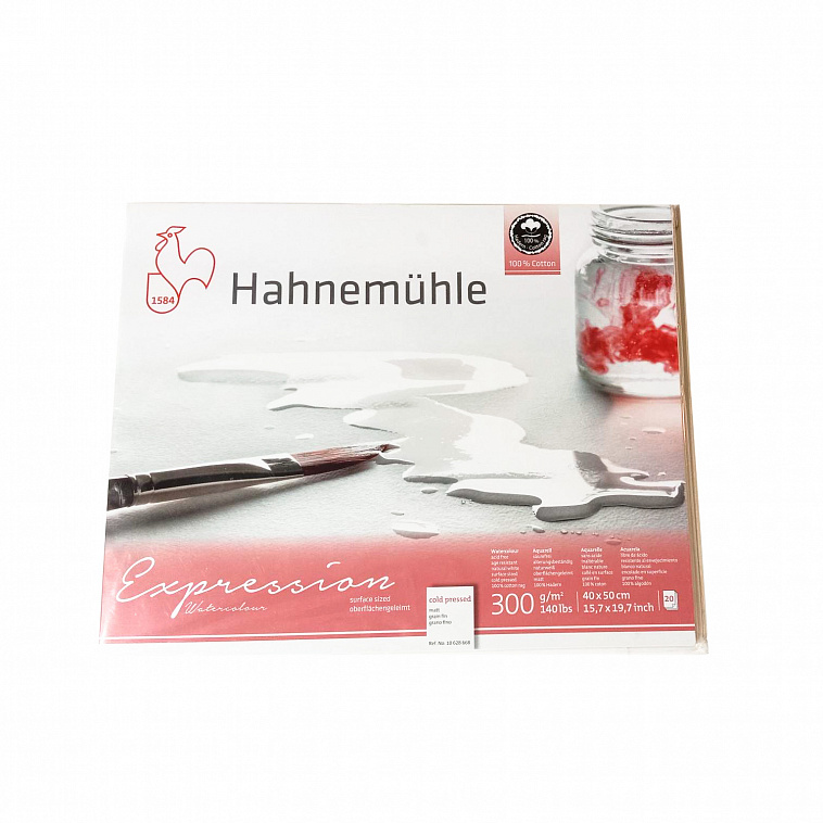 Альбом-склейка для акварели Hahnemuhle "Expression" 40х50 см с/з 20 л 300 г 100% хлопок