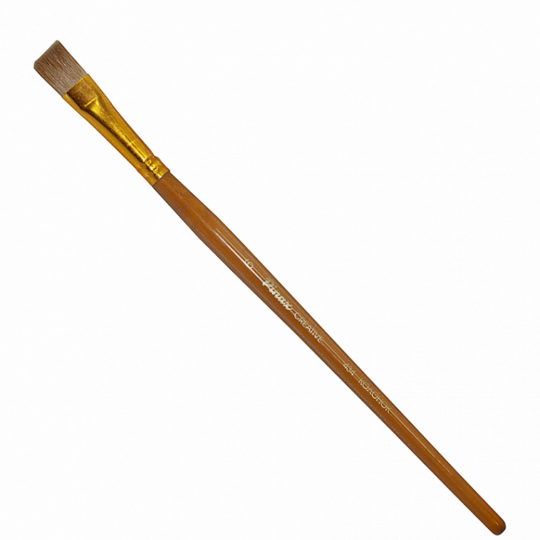 Кисть колонок №6 плоская Pinax "Creative 434" короткая ручка 606x758