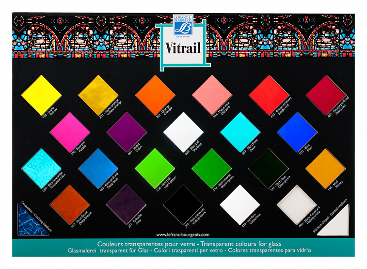 Краска по стеклу Lefranc&Bourgeois "Vitrail" 50 мл