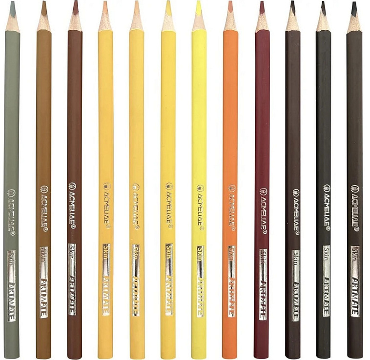 Набор карандашей цветных ACMELIAE "Artmate" 5 в 1, 60 цв 606x758