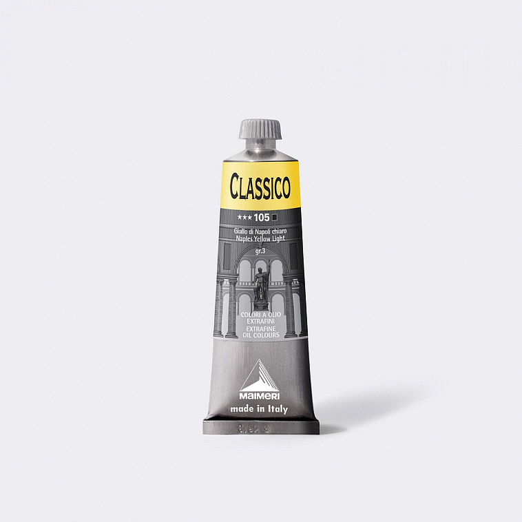 Масло Maimeri "CLASSICO" 60 мл Неаполитанская желтая светлая  606x758