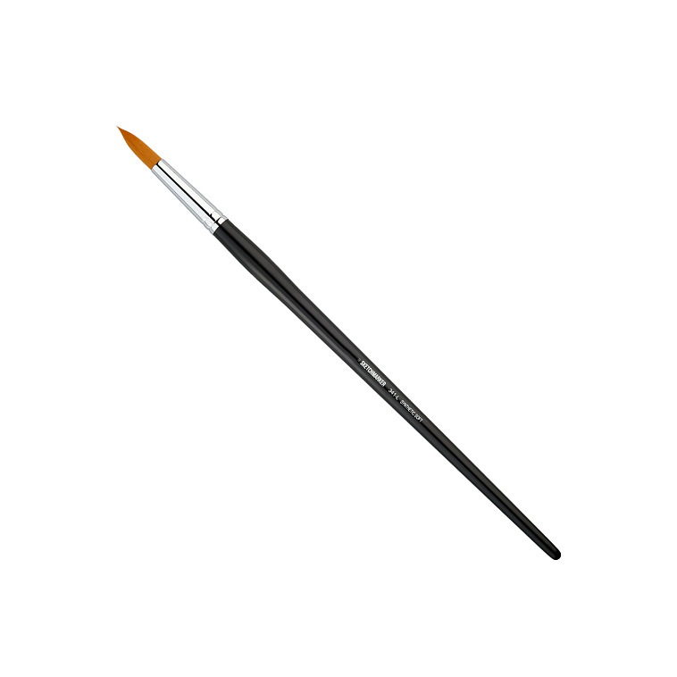 Кисть синтетика мягкая круглая Sketchmarker "341" ручка длинная 606x758
