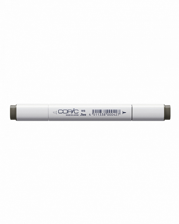 Маркер COPIC W8 (теплый серый, warm gray) (оттенок №8)  606x758