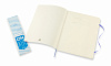 Записная книжка нелинованная Moleskine "Classic Soft" XLarge 19х25 см 192 стр., обложка мягкая голуб 3