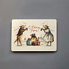 Открытка "Собачки с колокольчиками" 1