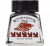 Тушь Winsor&Newton "Drawing Inks" 14 мл Коричневый орех