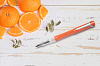 Ручка перьевая TWSBI SWIPE, Оранжевый, EF 2